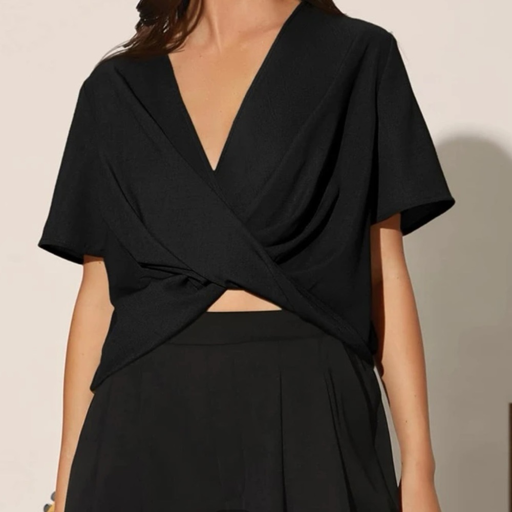 Draped blouse S - Picture 2 of 2